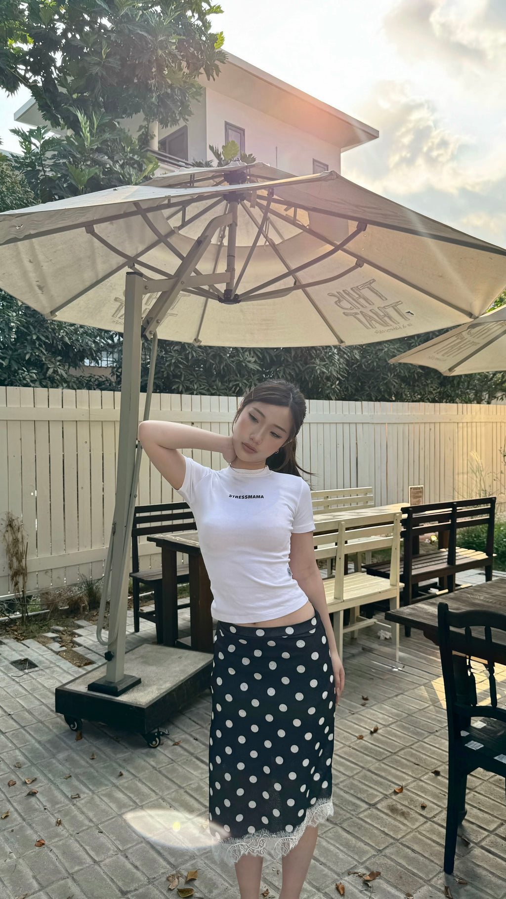 BLACK DIVA SKIRT