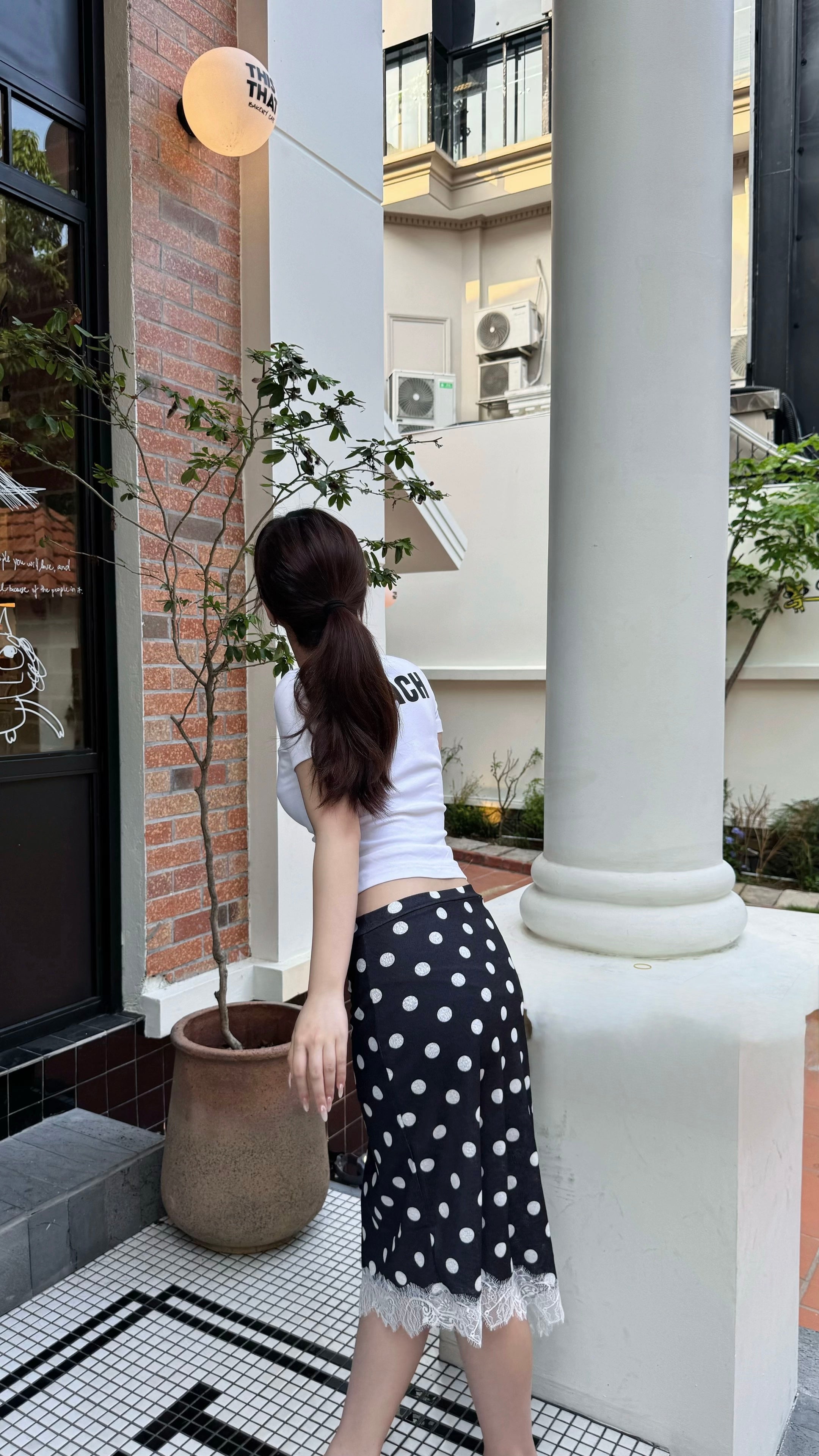 BLACK DIVA SKIRT
