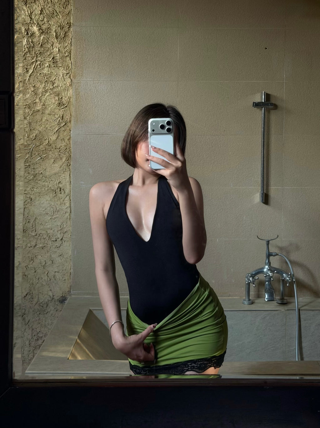 OLIVE MUSE SKIRT