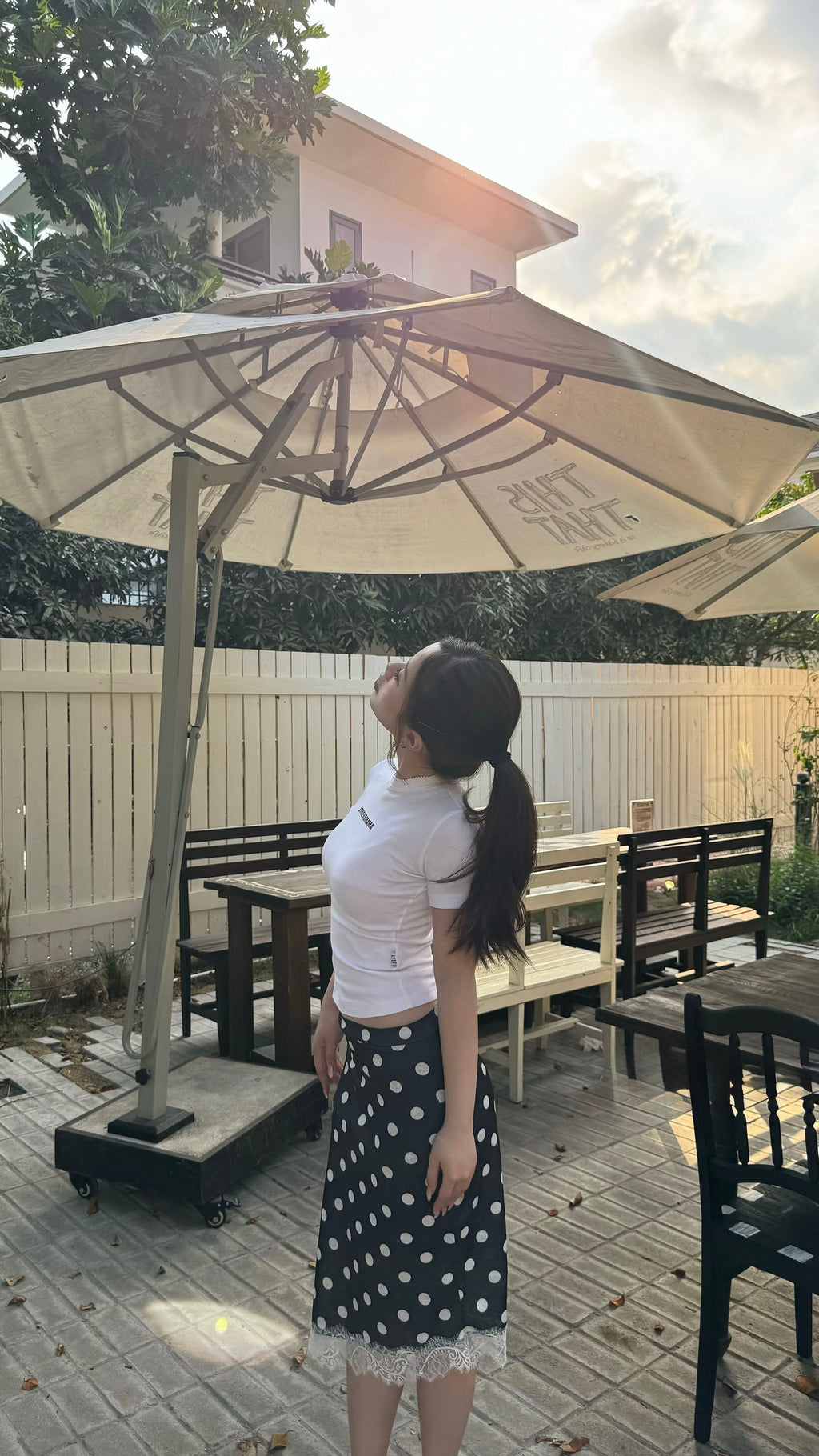 BLACK DIVA SKIRT