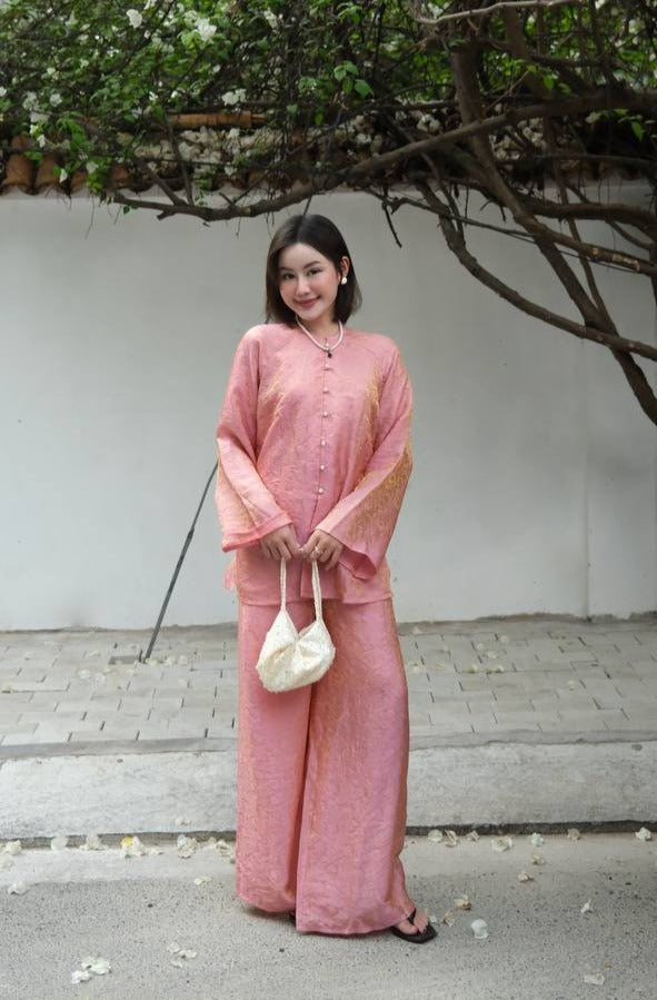 Soft Blossom Silk Set - Pink