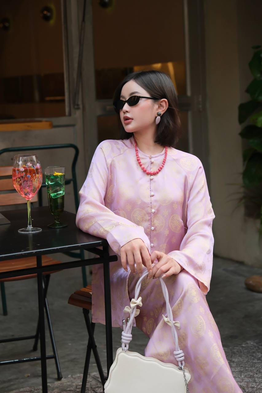 Soft Blossom Silk Set - Pink