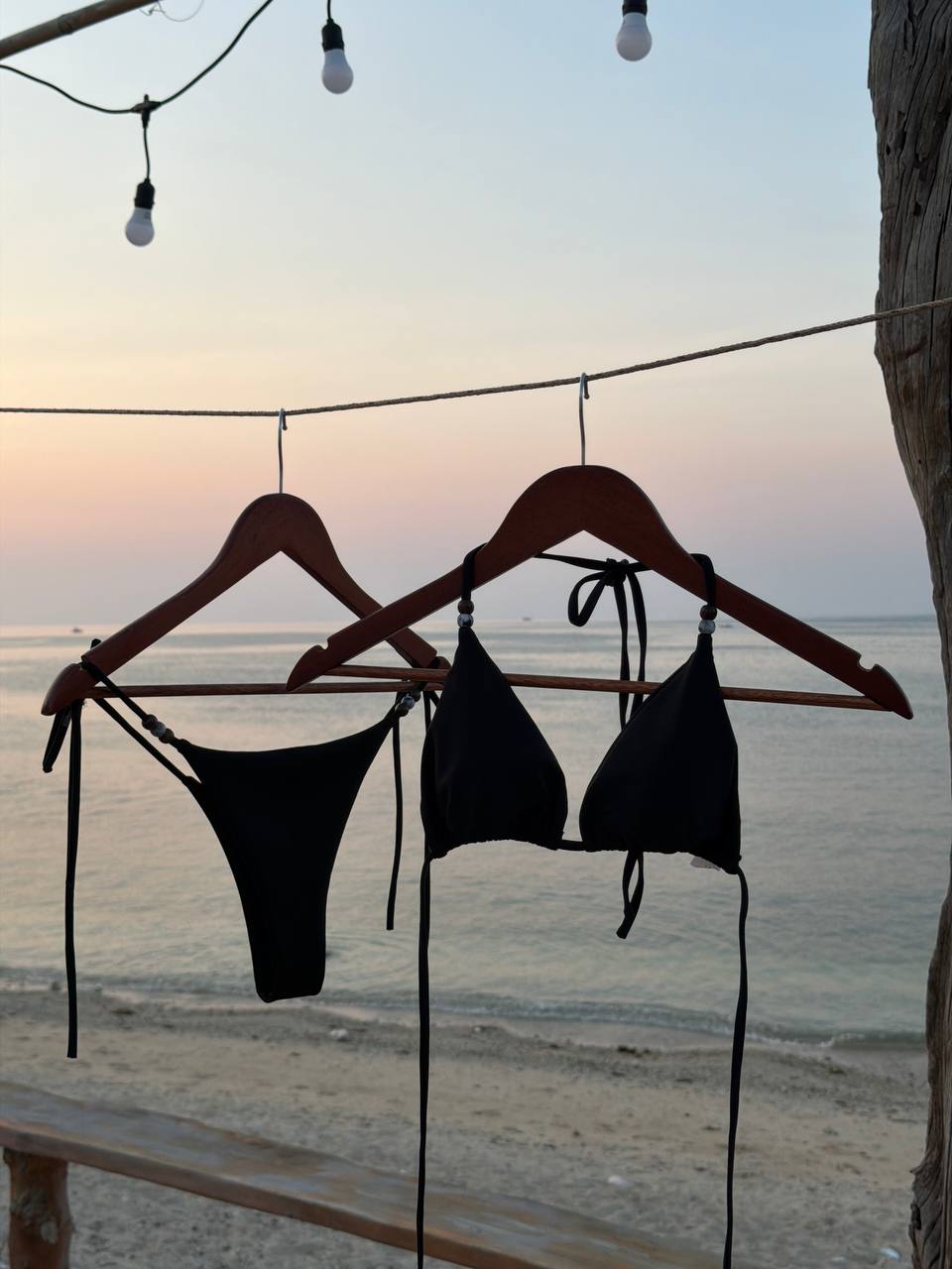 Midnight Tide Bikini Set - front view | RoseBae